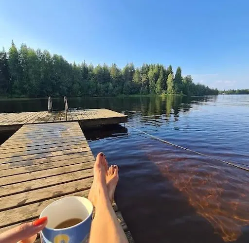 L'aurora Nest By The River 아파트 로바니에미